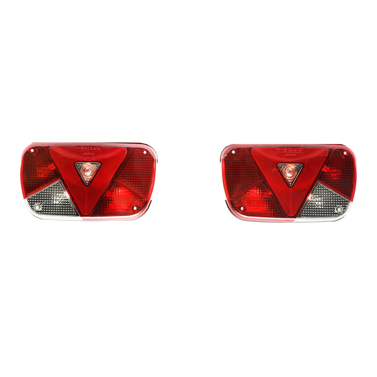 Set of rear lights for truck left/right with 12V bulb Breckner Germany